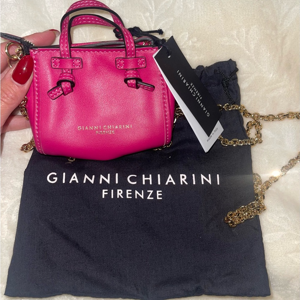 Gianni Chiarini GIANNI CHIARINI Bag MICRO MARCELLA Mini Bag gold Chain